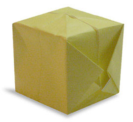 折纸皮球完成图