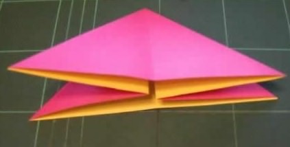折纸基础：双三角形